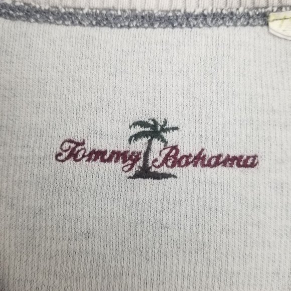 Tommy Bahama Men's Cowl Quarter Zip Sweater Long Sleeve - Picture 4 of 9